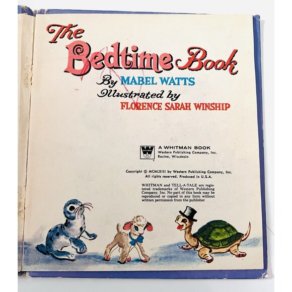 Vintage Whitman Tell-A-Tale Children’s Books Lot 1961-1975 Farm Animal Stories - Picture 10 of 16